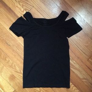 black shirt